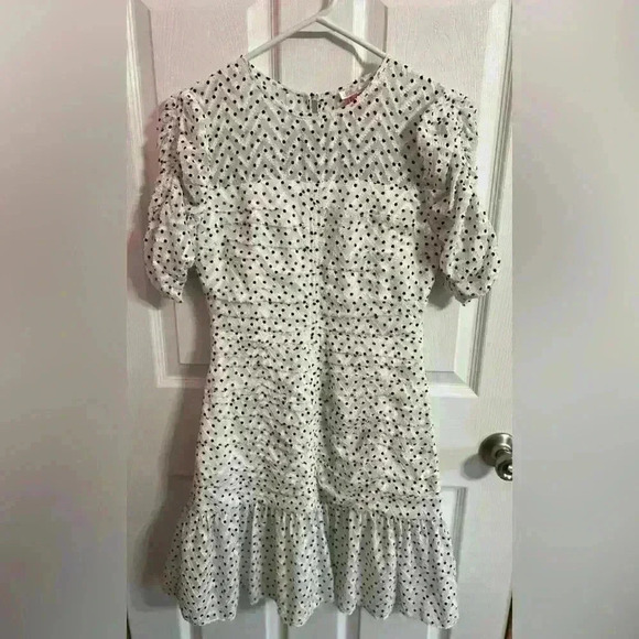 Shoshanna Kayleigh Optic Jet dress size 2 - Picture 5 of 9